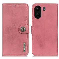 Coque Portefeuille Livre Cuir Etui Clapet K02Z pour Xiaomi Redmi 13C Rose