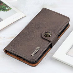 Coque Portefeuille Livre Cuir Etui Clapet K02Z pour Xiaomi Redmi 9T 4G Gris