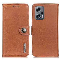 Coque Portefeuille Livre Cuir Etui Clapet K02Z pour Xiaomi Redmi K50i 5G Marron