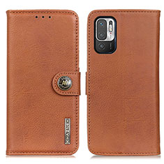 Coque Portefeuille Livre Cuir Etui Clapet K02Z pour Xiaomi Redmi Note 11 SE 5G Marron