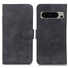 Coque Portefeuille Livre Cuir Etui Clapet K03Z pour Google Pixel 8 Pro 5G Noir