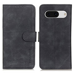 Coque Portefeuille Livre Cuir Etui Clapet K03Z pour Google Pixel 8a 5G Noir