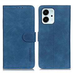 Coque Portefeuille Livre Cuir Etui Clapet K03Z pour Huawei Honor 80 SE 5G Bleu