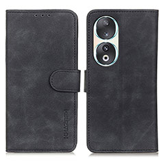 Coque Portefeuille Livre Cuir Etui Clapet K03Z pour Huawei Honor 90 5G Noir