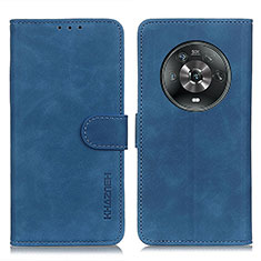 Coque Portefeuille Livre Cuir Etui Clapet K03Z pour Huawei Honor Magic4 5G Bleu