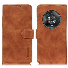 Coque Portefeuille Livre Cuir Etui Clapet K03Z pour Huawei Honor Magic4 5G Marron