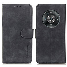 Coque Portefeuille Livre Cuir Etui Clapet K03Z pour Huawei Honor Magic4 5G Noir