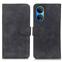 Coque Portefeuille Livre Cuir Etui Clapet K03Z pour Huawei Honor X7 Noir