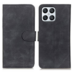 Coque Portefeuille Livre Cuir Etui Clapet K03Z pour Huawei Honor X8 4G Noir