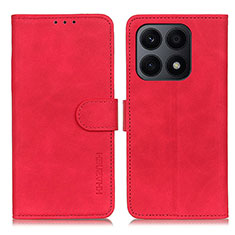 Coque Portefeuille Livre Cuir Etui Clapet K03Z pour Huawei Honor X8a 4G Rouge