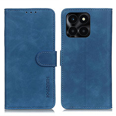 Coque Portefeuille Livre Cuir Etui Clapet K03Z pour Huawei Honor X8b Bleu