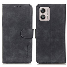 Coque Portefeuille Livre Cuir Etui Clapet K03Z pour Motorola Moto G53 5G Noir