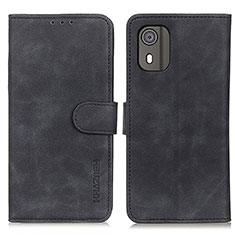 Coque Portefeuille Livre Cuir Etui Clapet K03Z pour Nokia C02 Noir