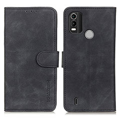 Coque Portefeuille Livre Cuir Etui Clapet K03Z pour Nokia C21 Plus Noir