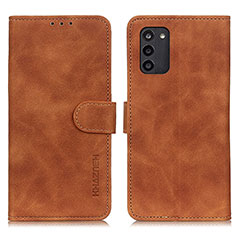 Coque Portefeuille Livre Cuir Etui Clapet K03Z pour Nokia G100 Marron