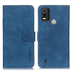 Coque Portefeuille Livre Cuir Etui Clapet K03Z pour Nokia G11 Plus Bleu