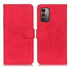 Coque Portefeuille Livre Cuir Etui Clapet K03Z pour Nokia G11 Rouge