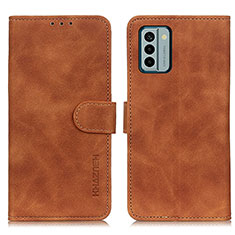 Coque Portefeuille Livre Cuir Etui Clapet K03Z pour Nokia G22 Marron