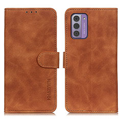 Coque Portefeuille Livre Cuir Etui Clapet K03Z pour Nokia G310 5G Marron