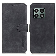 Coque Portefeuille Livre Cuir Etui Clapet K03Z pour OnePlus 10 Pro 5G Noir