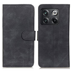 Coque Portefeuille Livre Cuir Etui Clapet K03Z pour OnePlus 10T 5G Noir