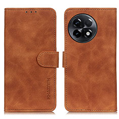 Coque Portefeuille Livre Cuir Etui Clapet K03Z pour OnePlus 11R 5G Marron