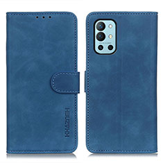 Coque Portefeuille Livre Cuir Etui Clapet K03Z pour OnePlus 9R 5G Bleu