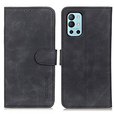 Coque Portefeuille Livre Cuir Etui Clapet K03Z pour OnePlus 9R 5G Noir