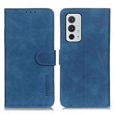 Coque Portefeuille Livre Cuir Etui Clapet K03Z pour OnePlus 9RT 5G Bleu