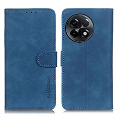 Coque Portefeuille Livre Cuir Etui Clapet K03Z pour OnePlus Ace 2 5G Bleu