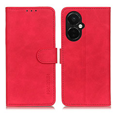 Coque Portefeuille Livre Cuir Etui Clapet K03Z pour OnePlus Nord N30 5G Rouge