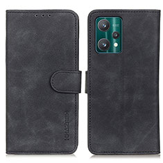 Coque Portefeuille Livre Cuir Etui Clapet K03Z pour Realme 9 Pro 5G Noir