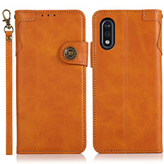 Coque Portefeuille Livre Cuir Etui Clapet K03Z pour Sony Xperia Ace II SO-41B Marron