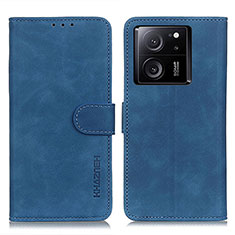 Coque Portefeuille Livre Cuir Etui Clapet K03Z pour Xiaomi Mi 13T 5G Bleu