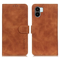 Coque Portefeuille Livre Cuir Etui Clapet K03Z pour Xiaomi Poco C50 Marron