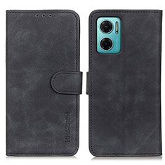 Coque Portefeuille Livre Cuir Etui Clapet K03Z pour Xiaomi Redmi 10 5G Noir