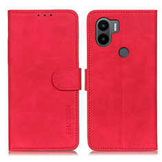 Coque Portefeuille Livre Cuir Etui Clapet K03Z pour Xiaomi Redmi A1 Plus Rouge