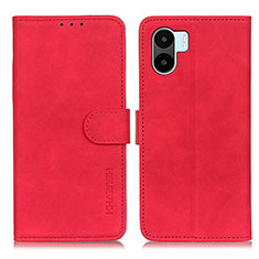 Coque Portefeuille Livre Cuir Etui Clapet K03Z pour Xiaomi Redmi A2 Plus Rouge