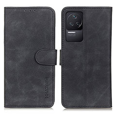 Coque Portefeuille Livre Cuir Etui Clapet K03Z pour Xiaomi Redmi K50 5G Noir