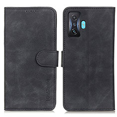 Coque Portefeuille Livre Cuir Etui Clapet K03Z pour Xiaomi Redmi K50 Gaming 5G Noir