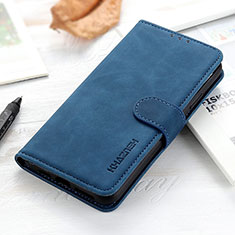 Coque Portefeuille Livre Cuir Etui Clapet K03Z pour Xiaomi Redmi Note 10S 4G Bleu