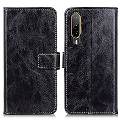 Coque Portefeuille Livre Cuir Etui Clapet K04Z pour HTC Desire 22 Pro 5G Noir