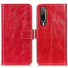 Coque Portefeuille Livre Cuir Etui Clapet K04Z pour HTC Desire 22 Pro 5G Rouge