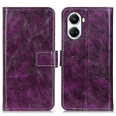 Coque Portefeuille Livre Cuir Etui Clapet K04Z pour Huawei Nova 10 SE Violet