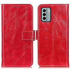 Coque Portefeuille Livre Cuir Etui Clapet K04Z pour Nokia G22 Rouge