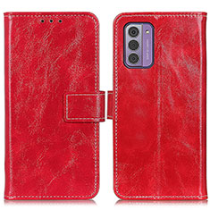 Coque Portefeuille Livre Cuir Etui Clapet K04Z pour Nokia G310 5G Rouge