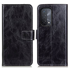 Coque Portefeuille Livre Cuir Etui Clapet K04Z pour Oppo A93 5G Noir