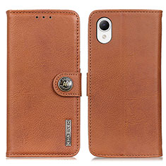 Coque Portefeuille Livre Cuir Etui Clapet K04Z pour Samsung Galaxy A23s Marron