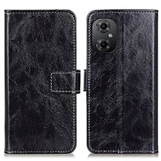 Coque Portefeuille Livre Cuir Etui Clapet K04Z pour Xiaomi Poco M4 5G Noir