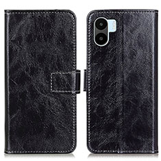 Coque Portefeuille Livre Cuir Etui Clapet K04Z pour Xiaomi Redmi A1 Noir